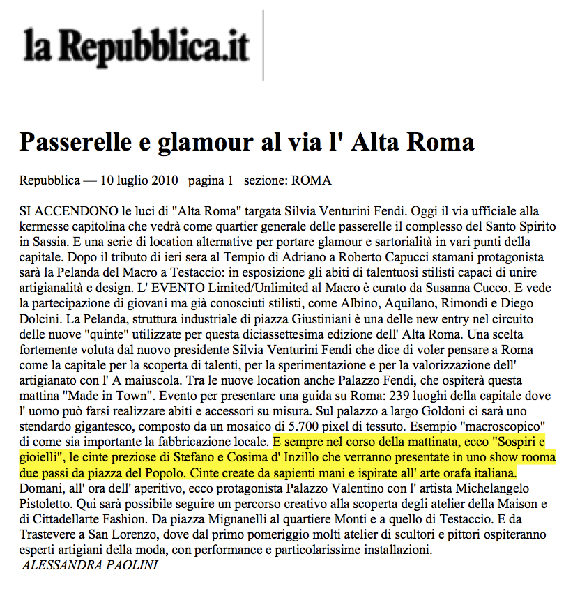 LA REPUBBLICA.IT